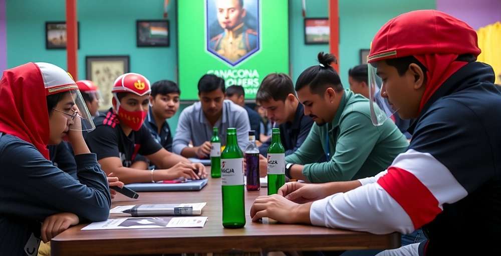 Indian players at a Canacona Conquerors community meetup event